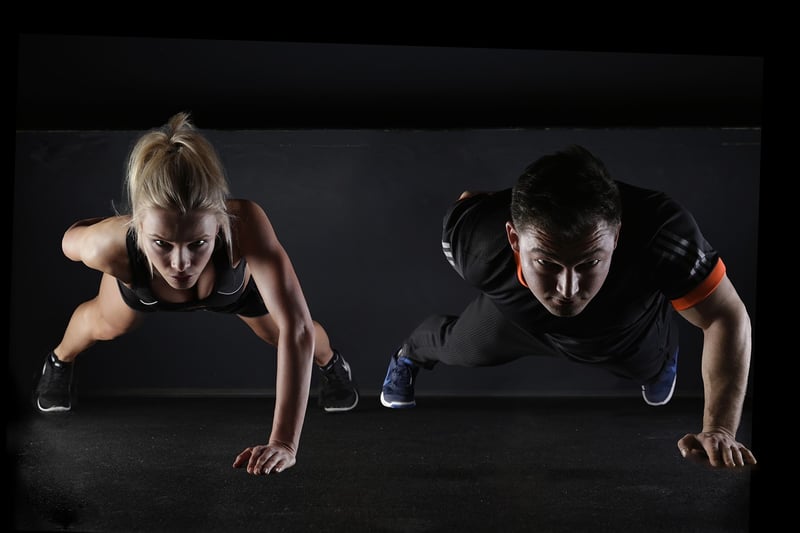 Woman doing Pilates